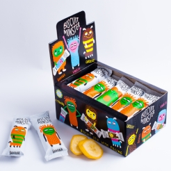 Бісквітні монстри з ароматом банана шоубокс