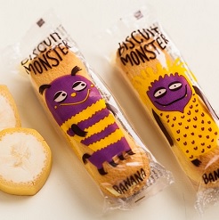 Бісквітні монстри з ароматом банана