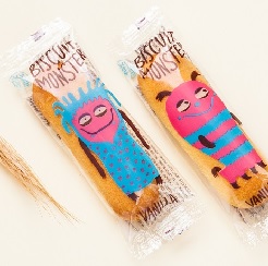 Бісквітні монстри з ароматом ванільні