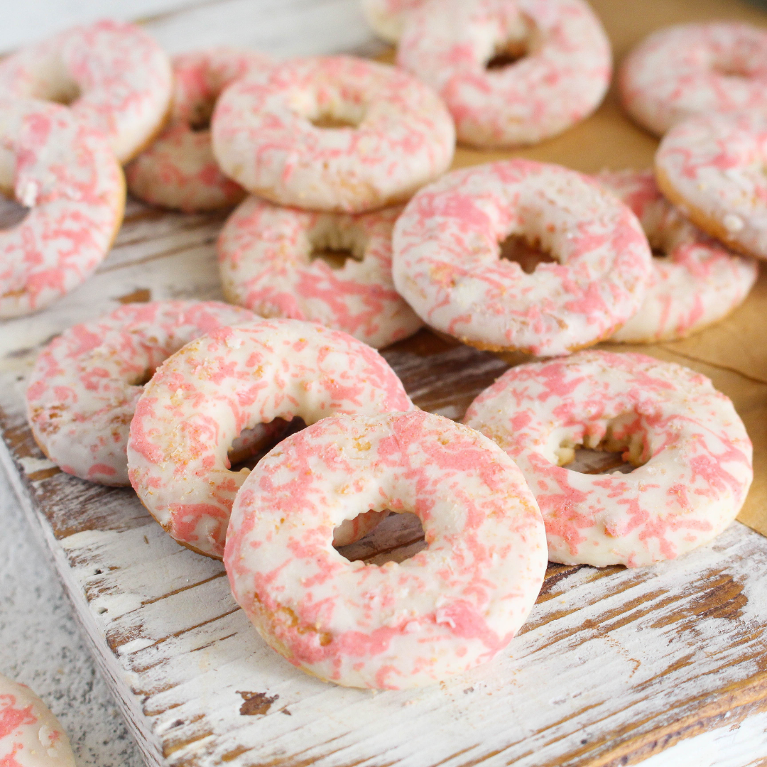 Міні донат зі смаком полуниці